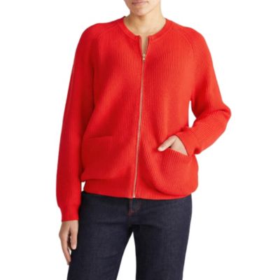 Women's Plus Size Better-Than-Wool Zip Cardigan Sweater