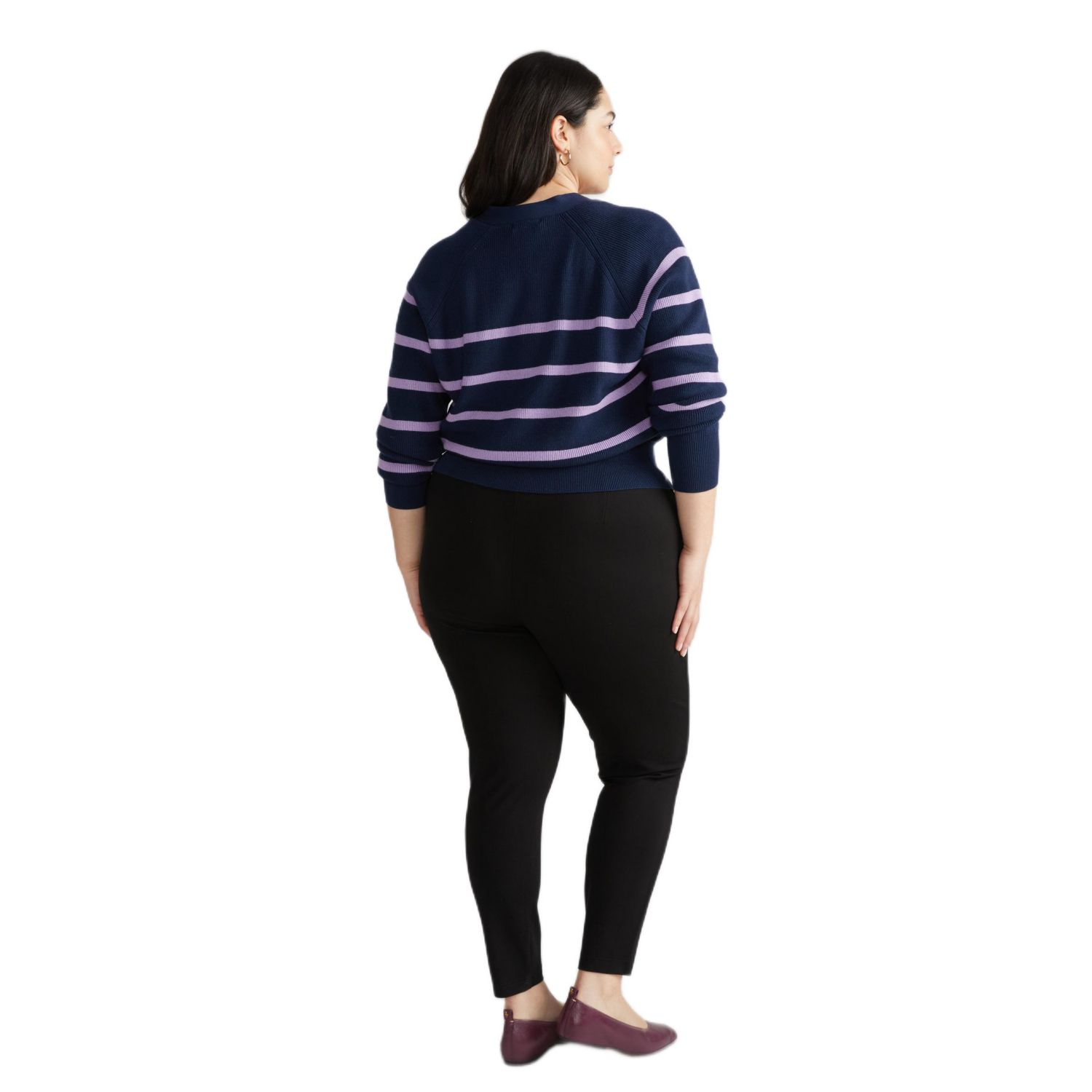 Women's Plus Size Minimalist Moro Pocket Signature Ponte Pants