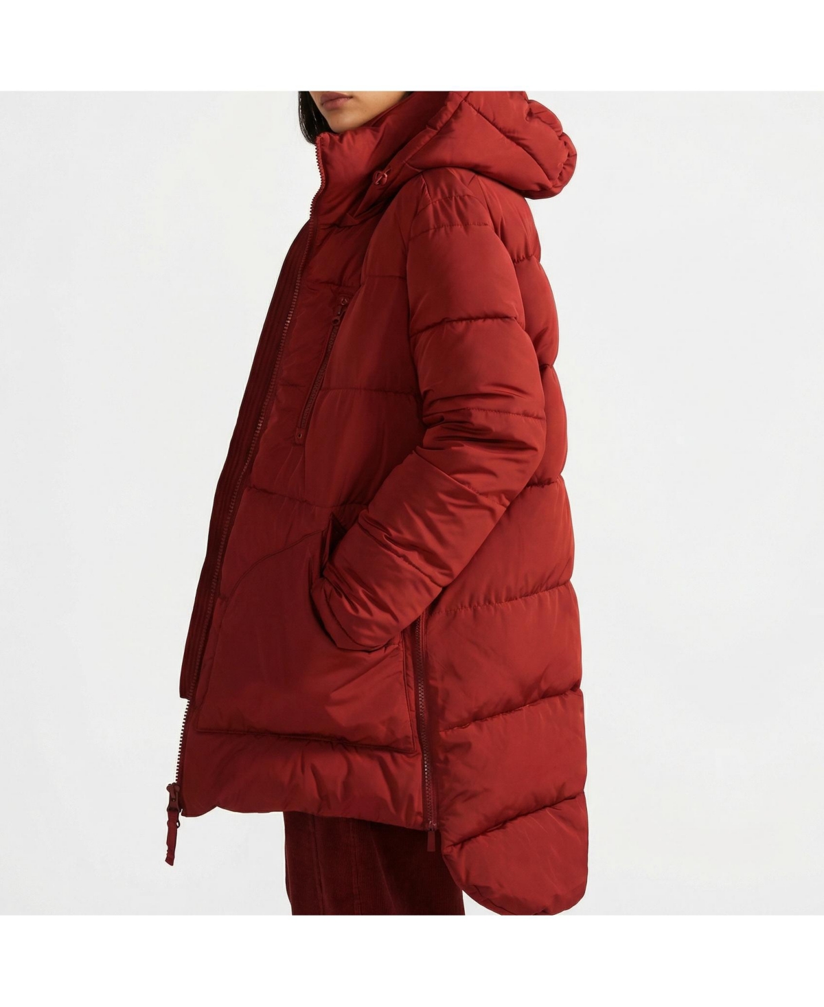 Universal Standard Women's Matterhorn Mid Hooded Puffer