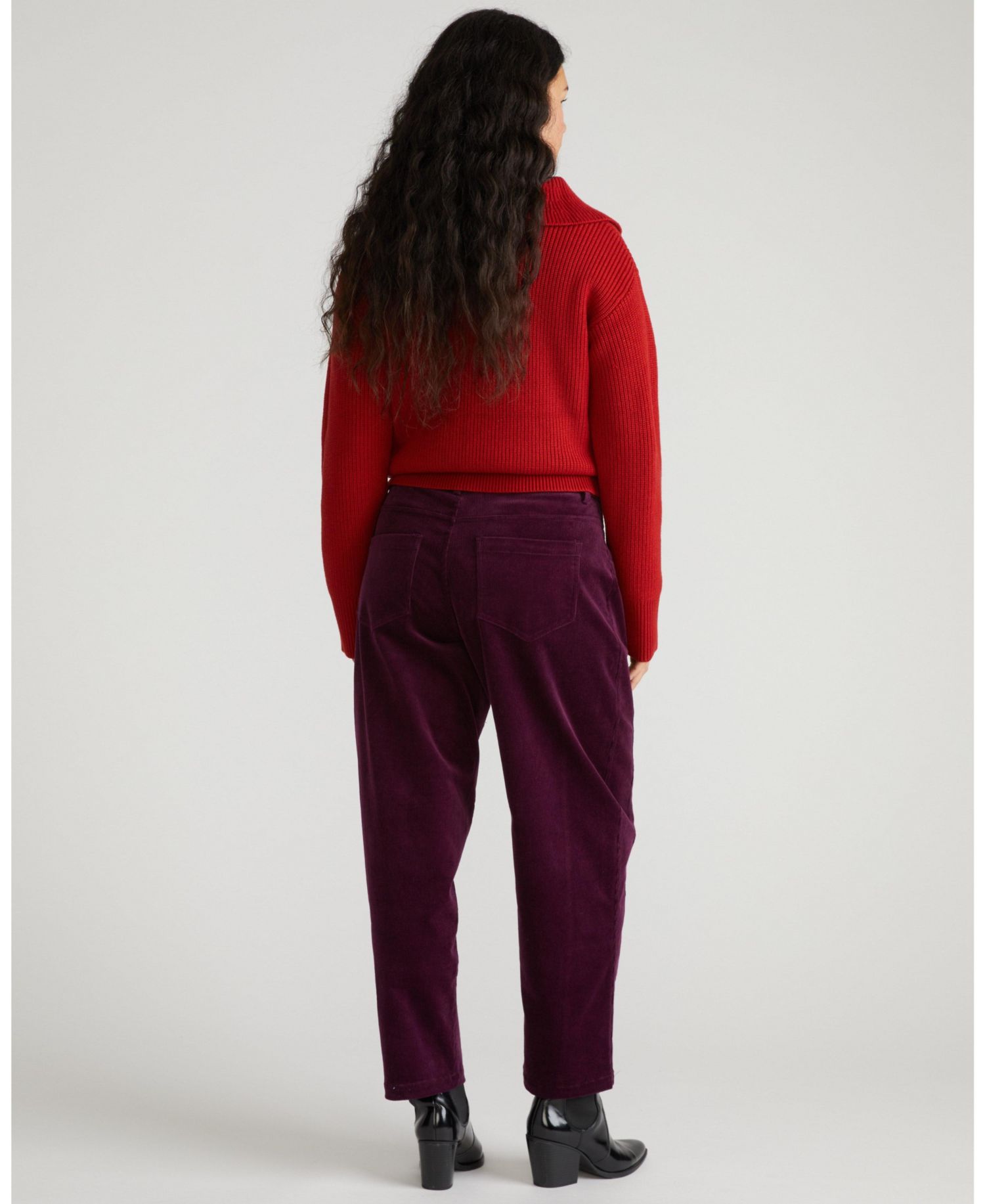 Women's Plus Size Dakota Twisted Leg Corduroy Pants