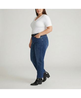 Women's Cropped Barrel Leg Jeans