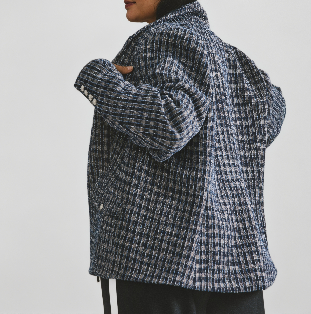 Universal Standard Plus 4 Pocket Ponte Blazer