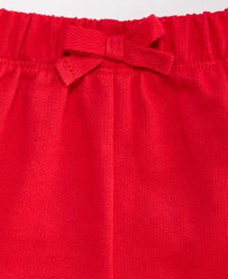 Baby Girls' Mix & Match French Terry Solid Shorts