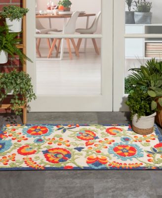Aloha ALH17 3' x 5' Outdoor Area Rug