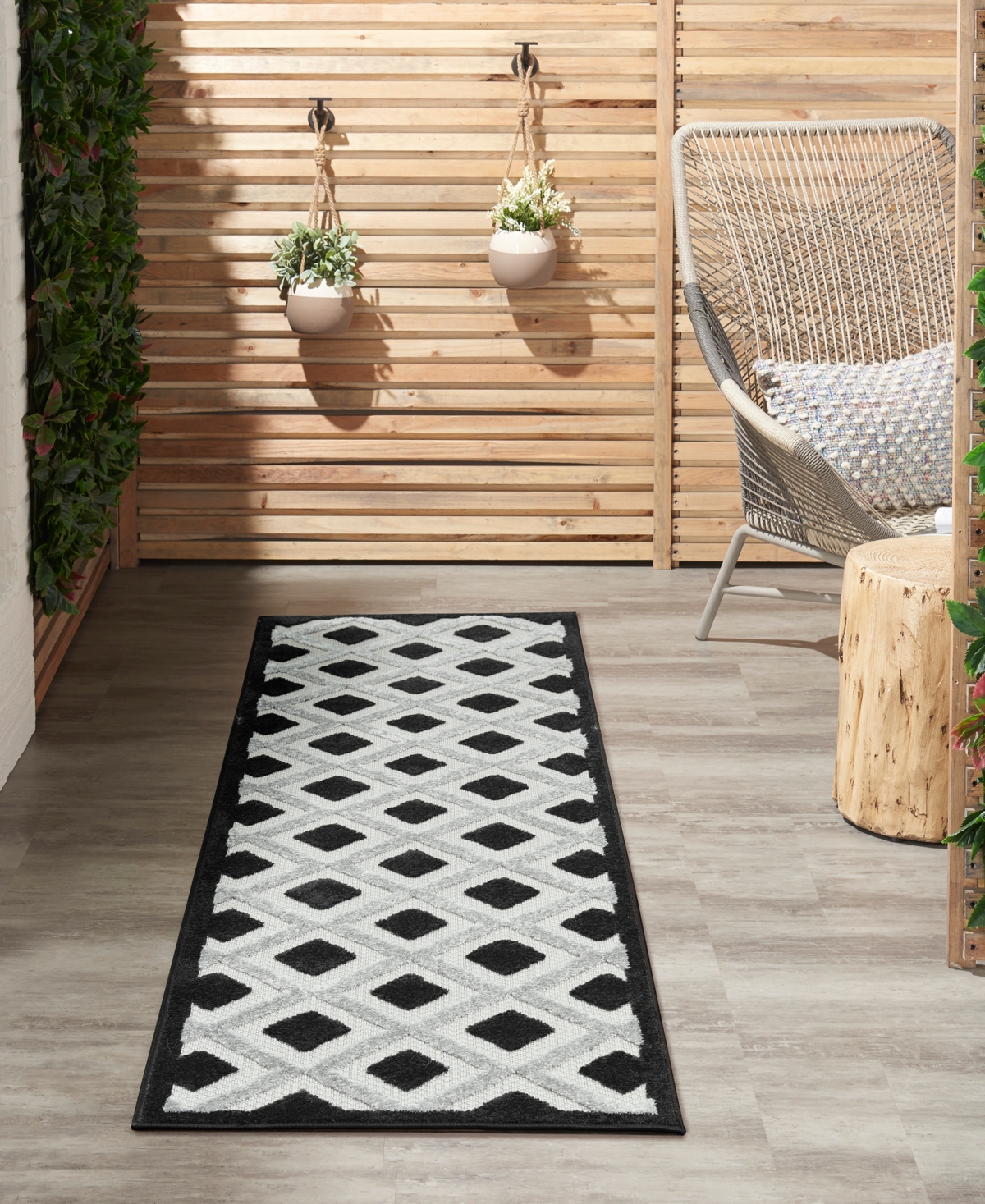 Nourison Home Aloha ALH26 2'3" x 8' Runner Rug