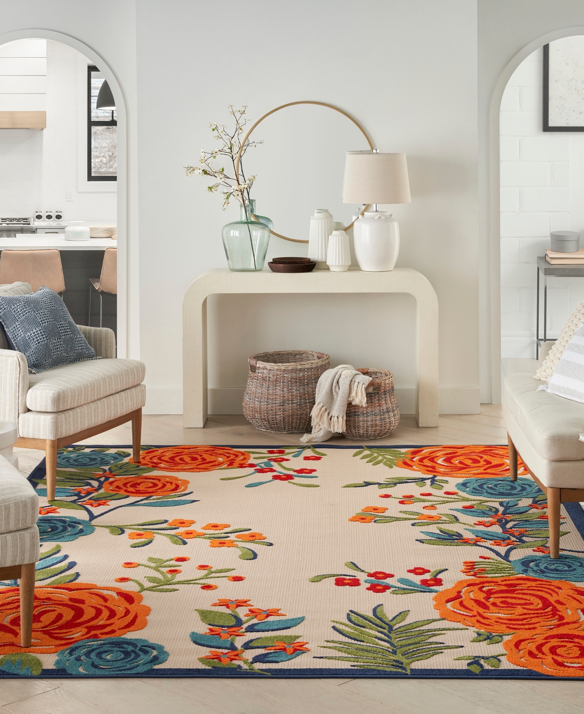 Nourison Home Aloha ALH32 7'x10' Area Rug