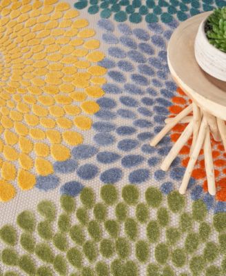 Aloha ALH29 7'10"x7'10" Round Area Rug