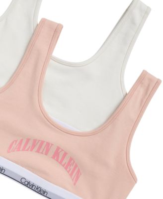 Girls' 6-16 Full Coverage Bra, 2-Pack