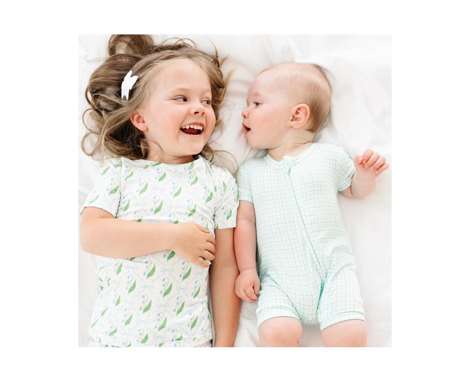 Baby Girls bell Bows Pajama Set