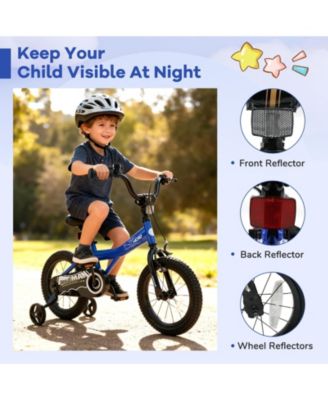 12-Inch Kids Bike with Removable Training Wheels-Brave Hero