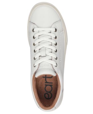 Women's Dailey Leather Low Profile Lace-Up Sneakers