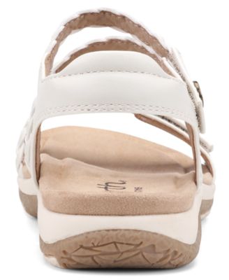 Women's Stellon Braided Strappy Flat Sandals