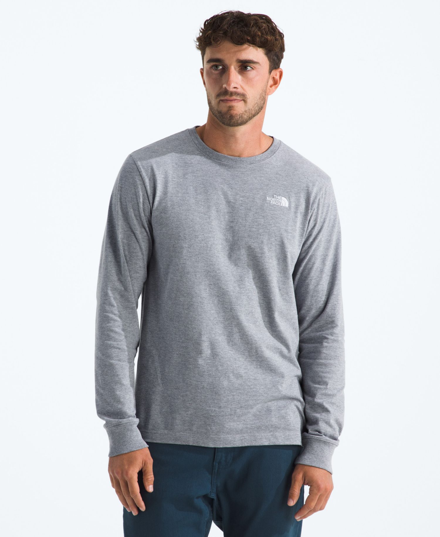TNF Бледный Серый Меланж