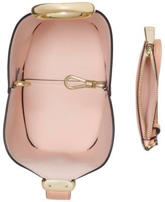 Halo Mini Smooth Leather Bucket Bag