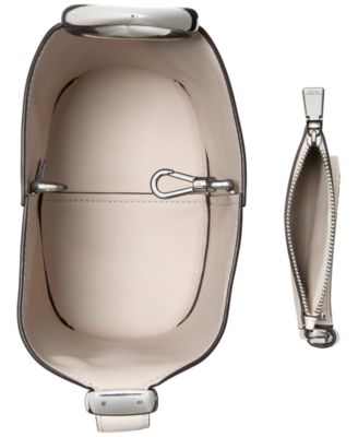 Halo Mini Smooth Leather Bucket Bag
