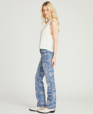 Women's Kelly Bootcut Mid-Rise Embroidered Jeans