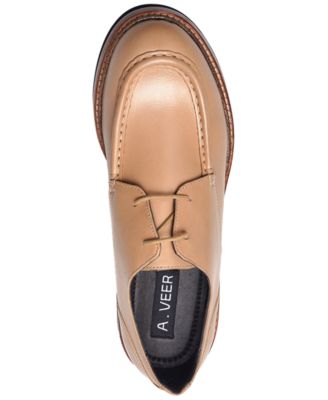 Men's Sorrento Round-Toe Moc Derbies Shoes