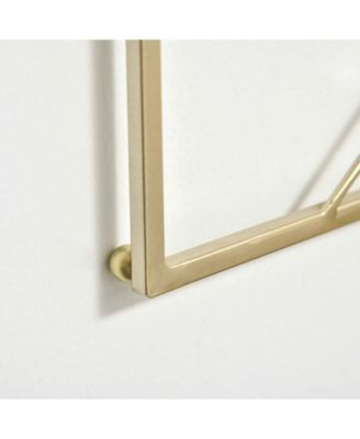 2 Pack 3D Metal Wall Art Lotus Leaves Hanging,