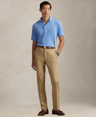 Men’s Slim-Fit Soft Cotton Polo Shirt