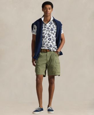 Men's Classic-Fit Tropical Floral Polo Shirt