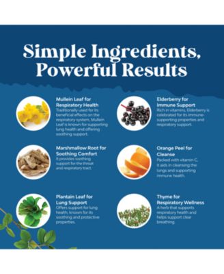 Organic Lung Cleanse, Mullein Leaf Cleanse & Detox Supplement, Nature's Craft | 4oz