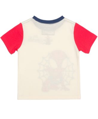 Toddler Boys' 2T-5T Spidey and His Amazing Friends Short-Sleeve T-Shirt and Shorts, 2-Piece Set