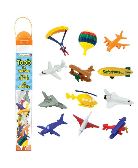 Детские фигурки Safari Ltd. In the Sky 12-Piece Hand-Painted Figurine Set
