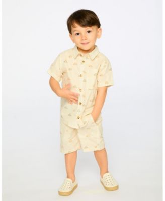 Baby Boys Poplin Shorts