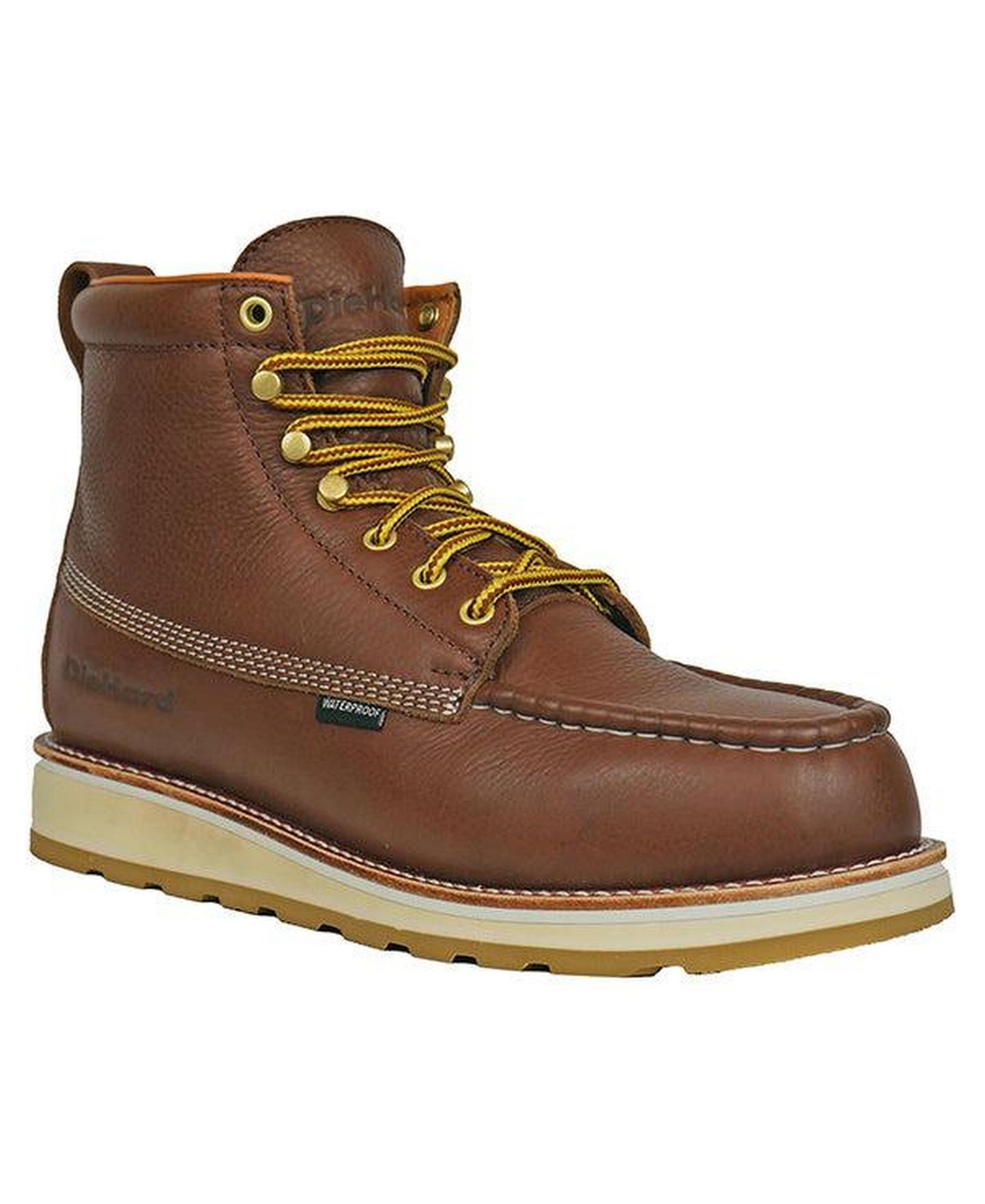 Мужские ботинки DieHard Toro Waterproof Soft Toe Work Boot, цвет: Коричневый — фото 1