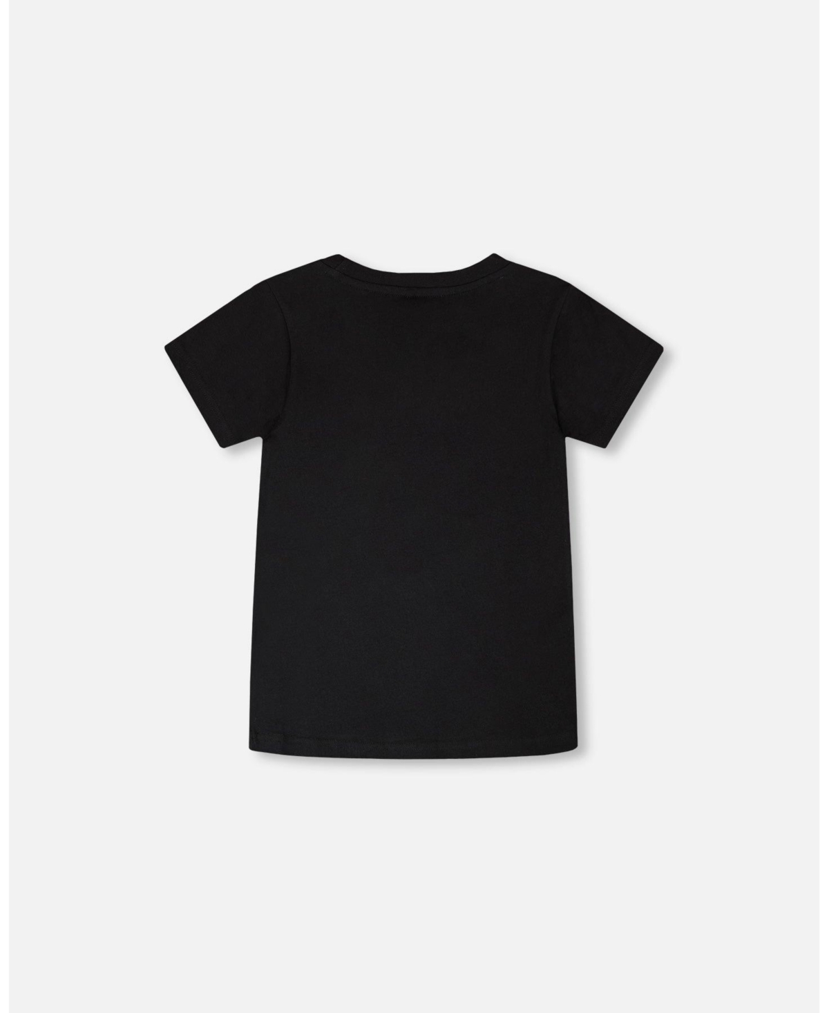 Deux par Toddler Boys Cotton Jersey T-Shirt with Dino Print - Toddler|Child