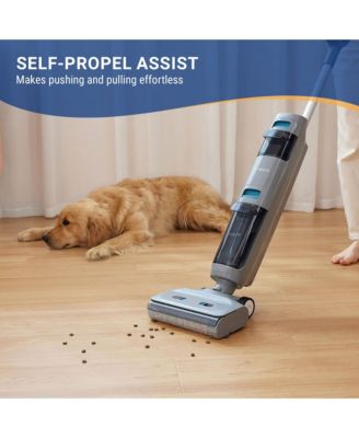 GO Sense GH301 Cordless 3-in-1 Floor Washer, Wet Dry Vacuum Mop, MessDetect Sensor, Self-Cleaning Dock