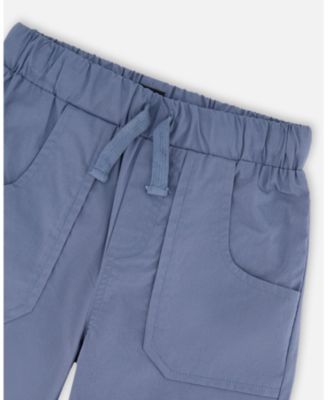 Toddler Boys Parachute Jogger with Patch Pockets