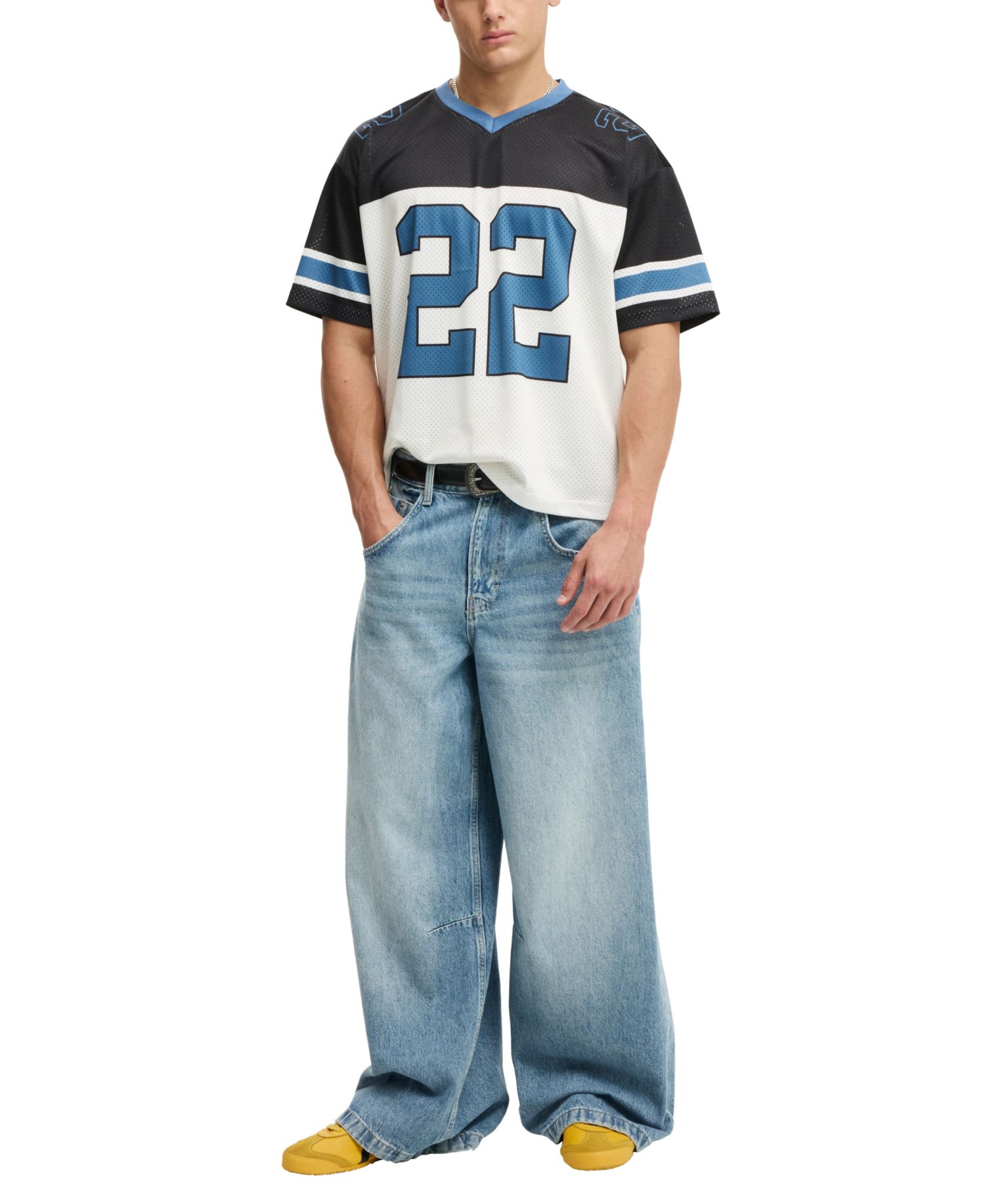 Men's Short-Sleeve Football Jersey T-Shirt