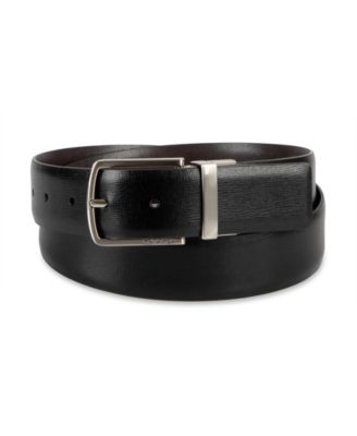 Men's Reversible Saffiano Leather Belt