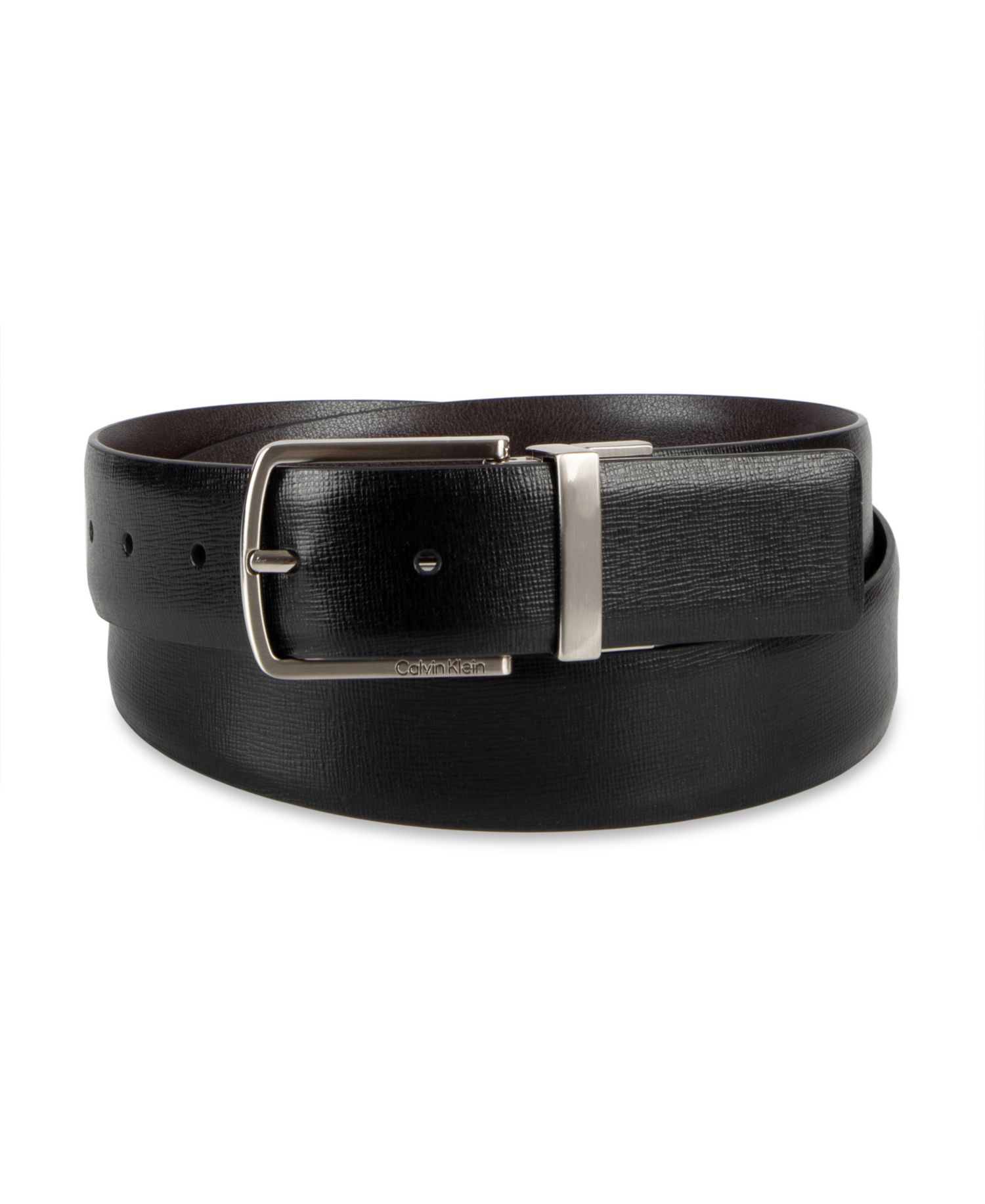 35MM Men's Reversible Saffiano Leather Belt
