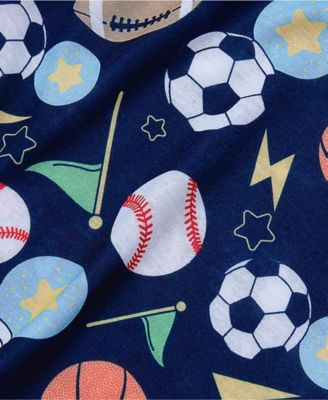 Big Boys Short Sleeve Tee and Shorts Pajama Set