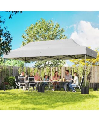 10x20 ft Pop Up Canopy Tent, Heavy Duty Outdoor Canopy,