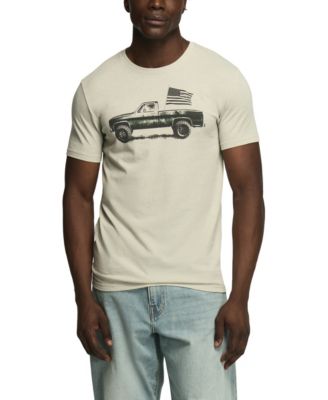 Men's Flag Truck Graphic Tee