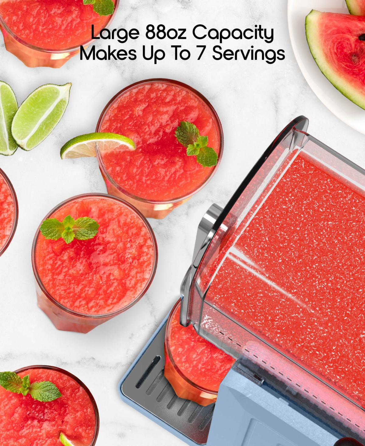 Tzumi Puree 2.6 Liter Slushie and Soft Serve Ice Cream Machine