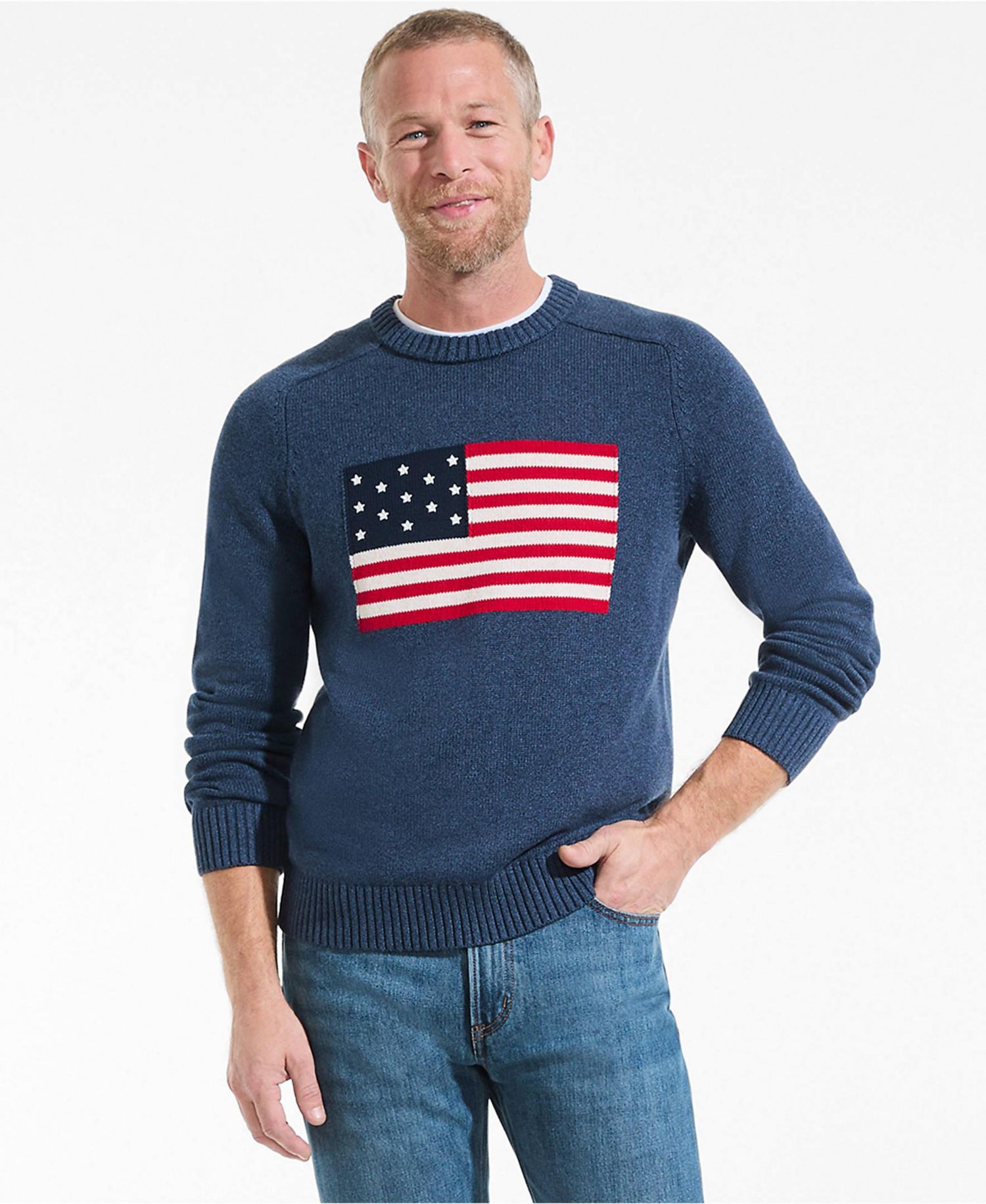 Men's Drifter Flag Crew Neck Sweater