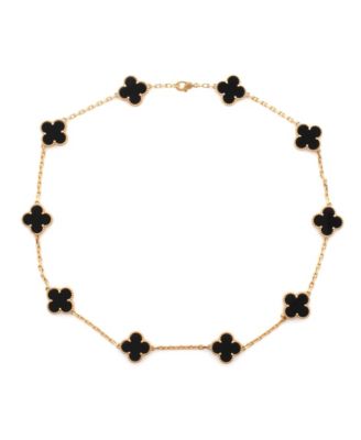 Vintage Alhambra 10 Motifs Necklace