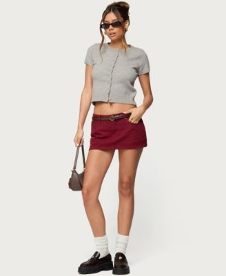 Women's Camelia Denim Mini Skirt