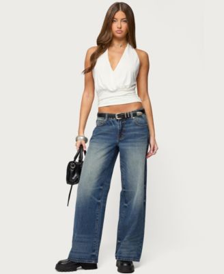 Women's Niya V Neck Halter Top