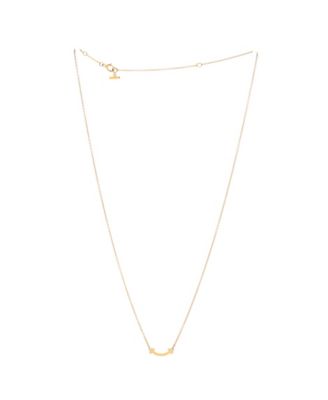 T Smile Pendant Necklace