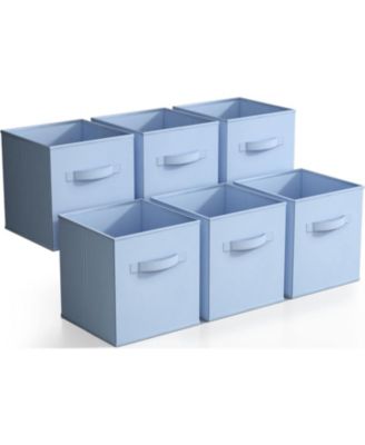 Foldable Storage Cubes with Handle- for Organizing Home, Shelves, Nursery, Playroom