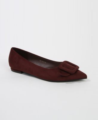 Womens Rhianna Pointed Skimmer Flat