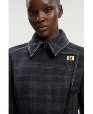 Women's Double Breasted Belted Midi Coat