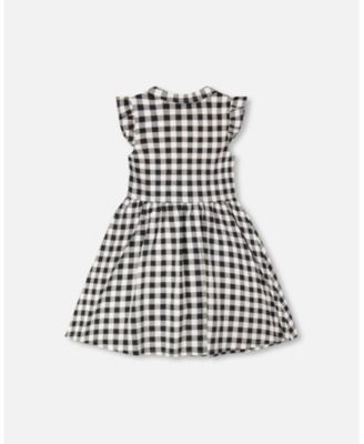 Big Girls Sleeveless Button Down Dress