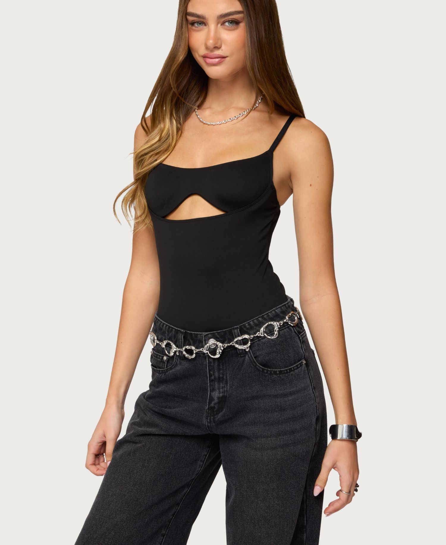 Women's Shulah Cutout Cupped Bodysuit
