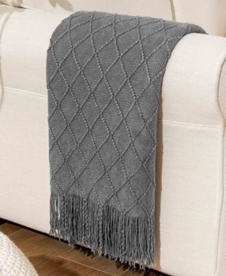 Texture Triple Zig-Zag Lightweight Throw, 50" x 60"
